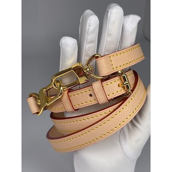 Vachetta Leather Adjustable Replacement Strap bag Crossbody 1.2cm - Picture 4 of 12